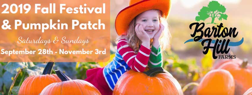 Barton Hill Farms Fall Festival And Pumpkin Patch 2019