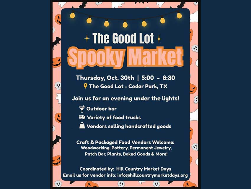The Good Lot Spooky Market in Cedar Park The Good Lot Spooky Market in Cedar Park